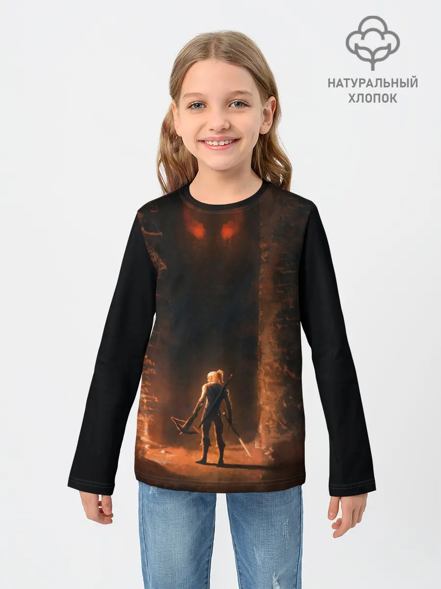 Детский лонгслив / Ведьмак