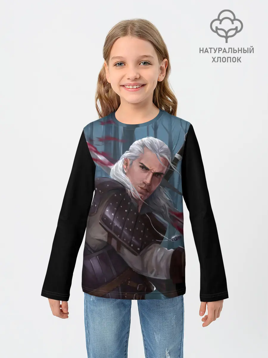 Детский лонгслив / Ведьмак 2