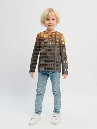 Детский лонгслив / Панелька