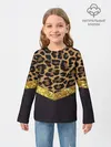 Детский лонгслив / Леопардовый принт