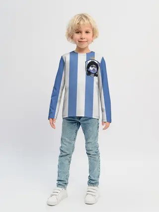 Детский лонгслив / Диего Армандо Марадона D10S