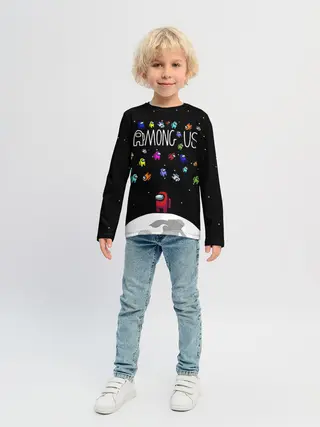 Детский лонгслив / AMONG US
