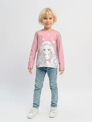 Детский лонгслив / Сон в замке демона