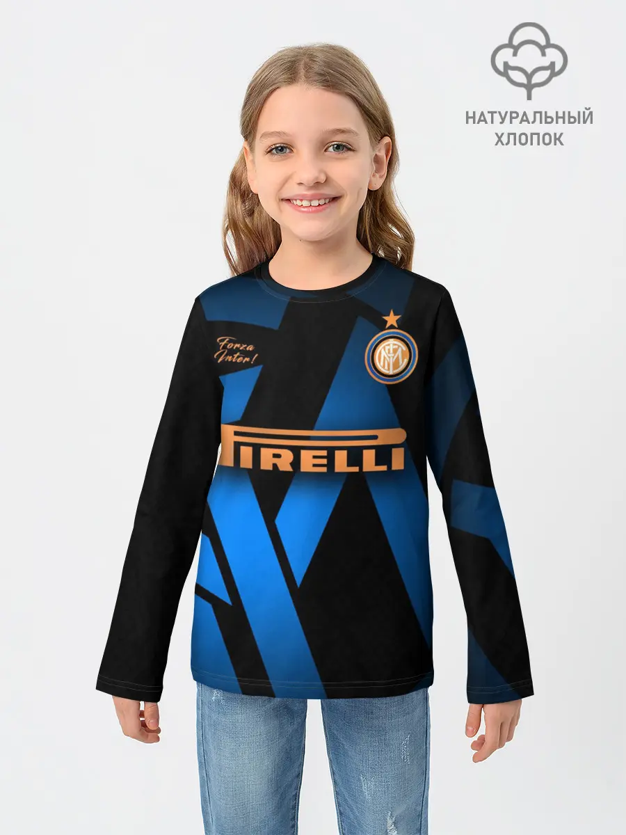 Детский лонгслив / INTER