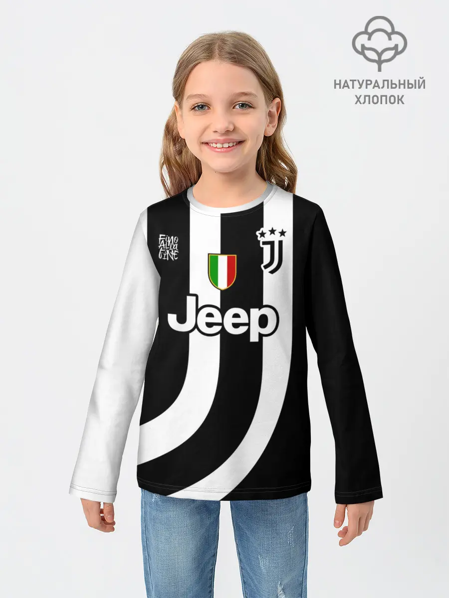 Детский лонгслив / JUVENTUS