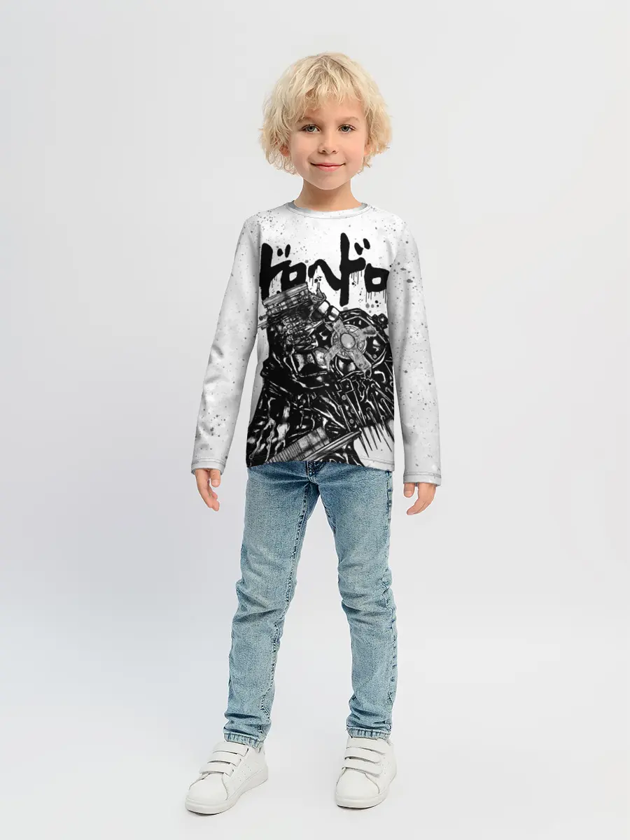 Детский лонгслив / Профиль Каймана