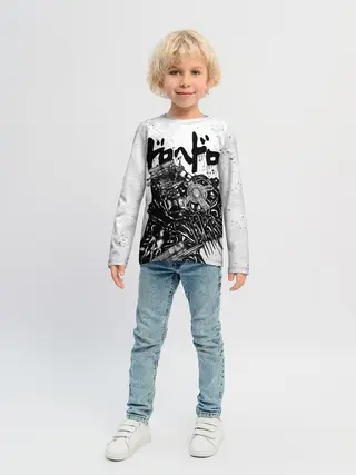 Детский лонгслив / Профиль Каймана