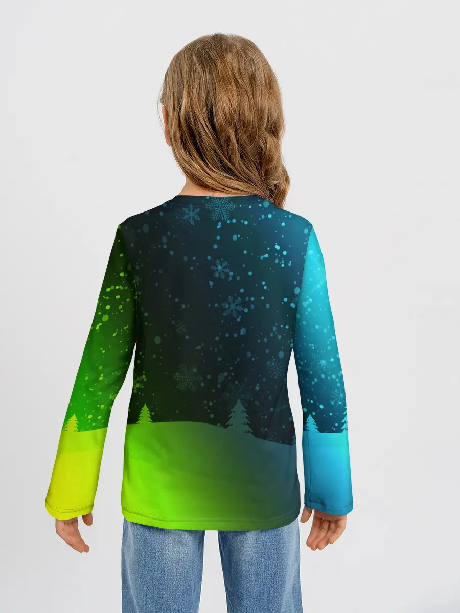 Детский лонгслив / CS GO | КС ГО - Снежный