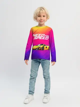 Детский лонгслив / NEED FO SPEED