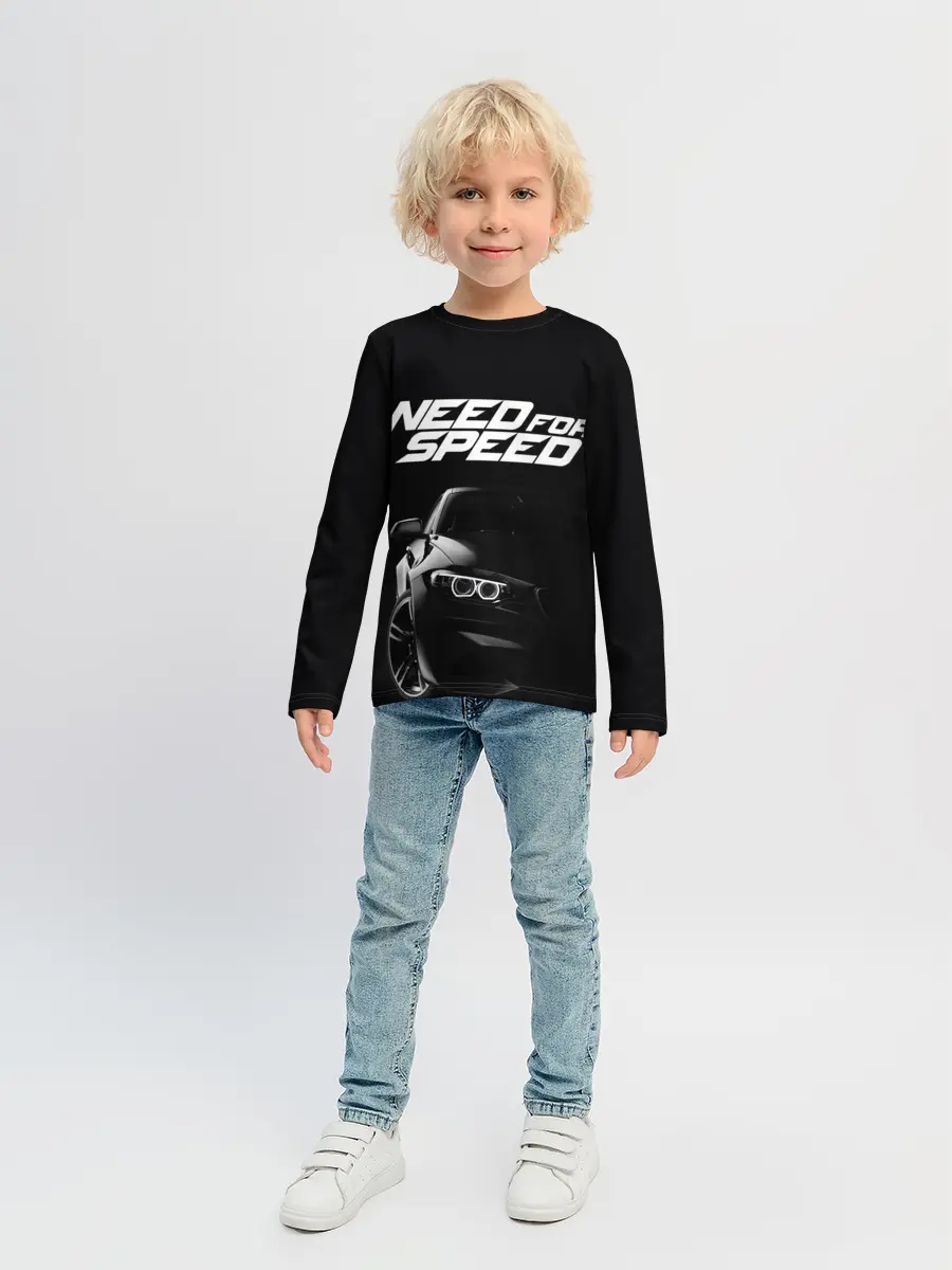 Детский лонгслив / NEED FOR SPEED
