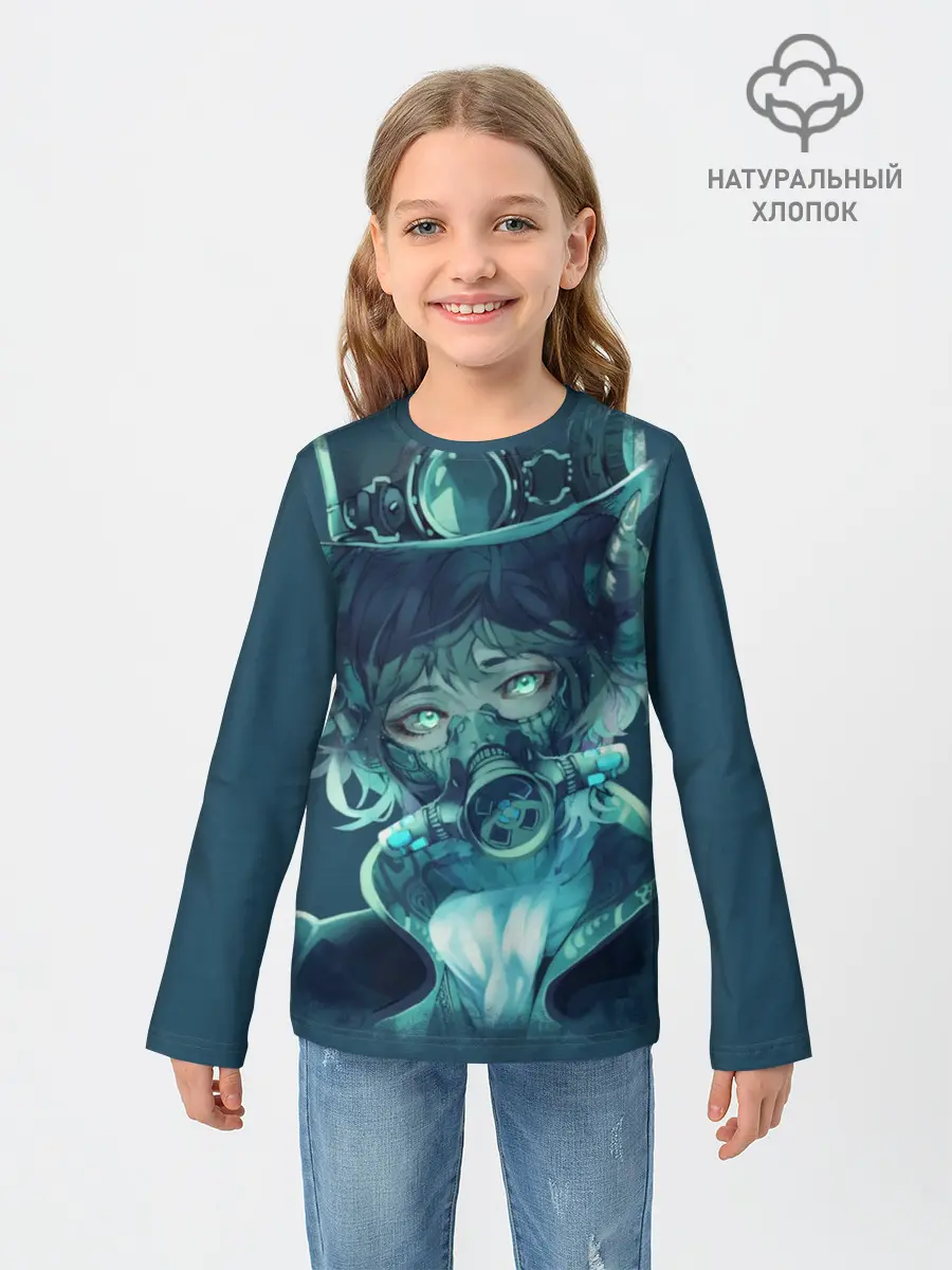 Детский лонгслив / Маска. Аниме