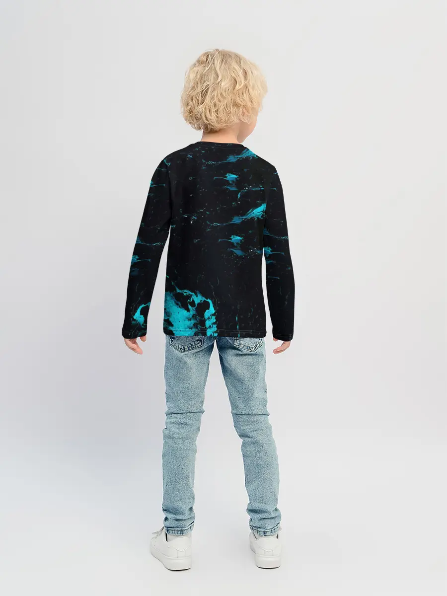 Детский лонгслив / Among Us Dab