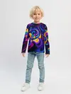 Детский лонгслив / Абстрактный Узор