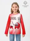 Детский лонгслив / AMONG US - Impostor + Mini