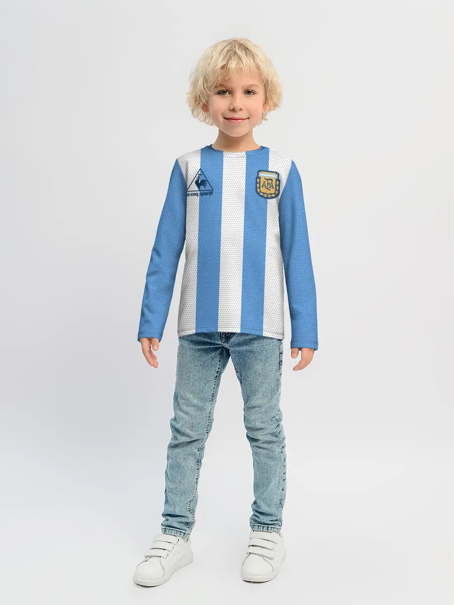 Детский лонгслив / Джерси Марадоны с автографом