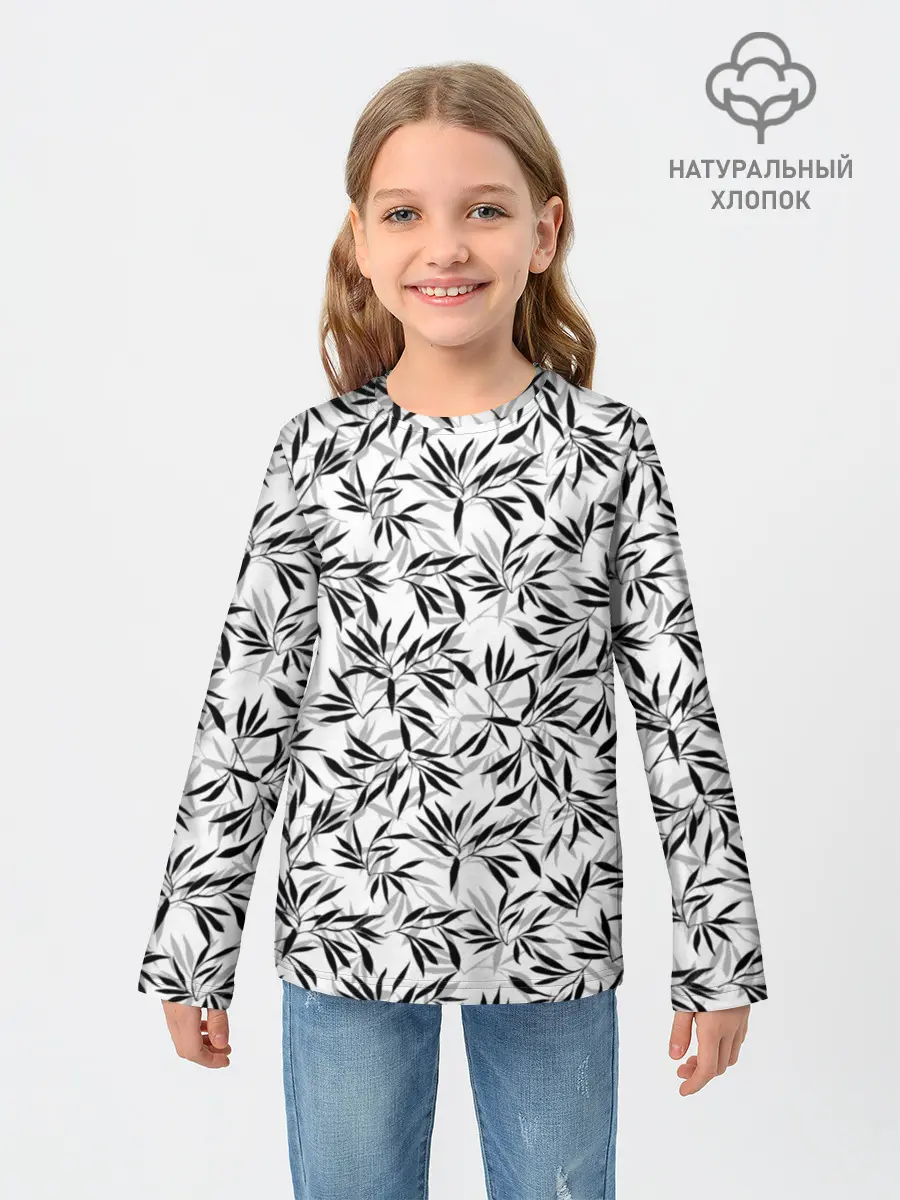 Детский лонгслив / Дзен