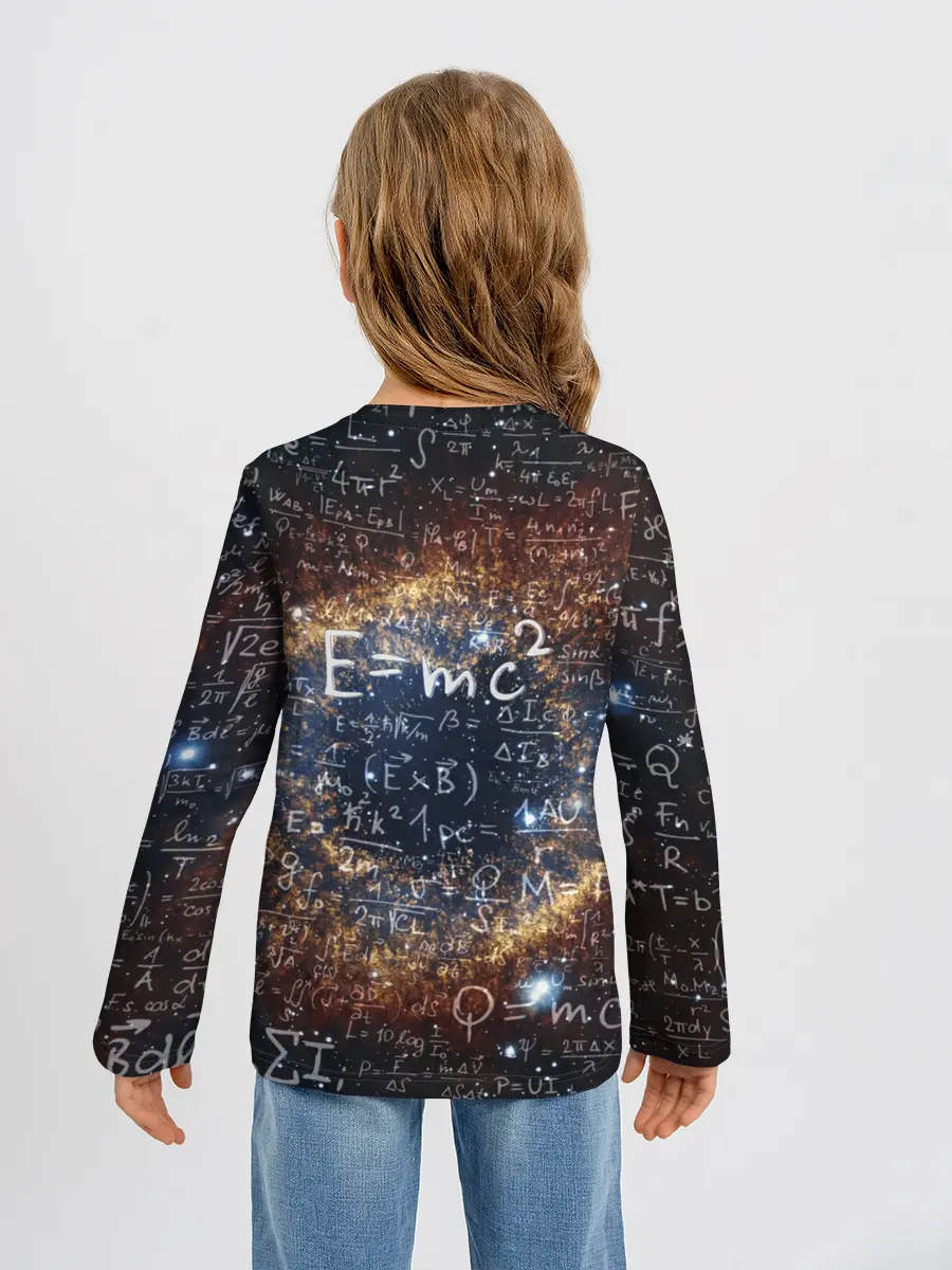 Детский лонгслив / Формула Вселенной