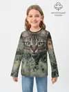 Детский лонгслив / Кошка