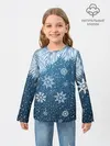 Детский лонгслив / Снежное Настроенние