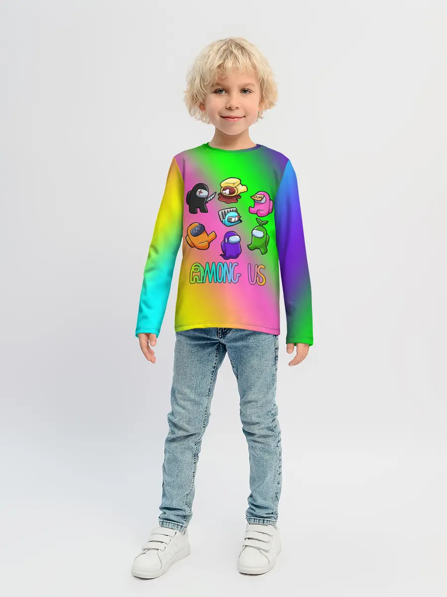 Детский лонгслив / AMONG US