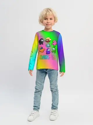 Детский лонгслив / AMONG US