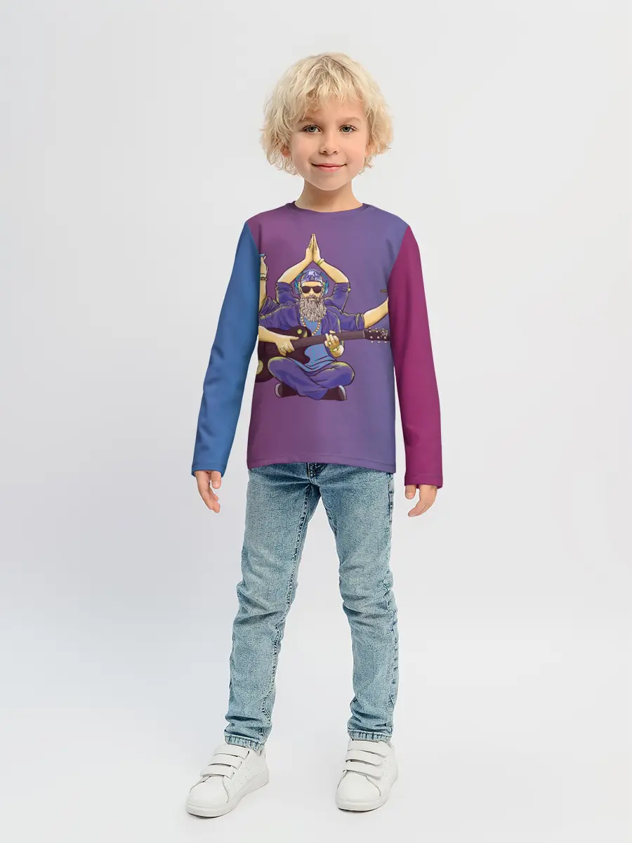 Детский лонгслив / БГ многорукий