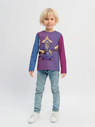 Детский лонгслив / БГ многорукий