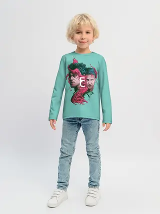 Детский лонгслив / Бойцовский клуб