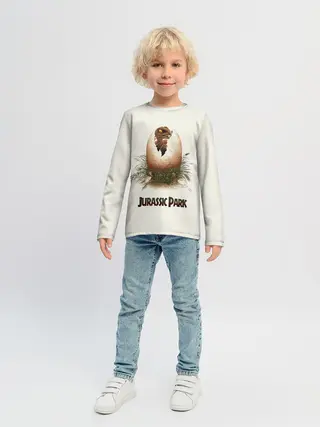 Детский лонгслив / Парк Юрского периода