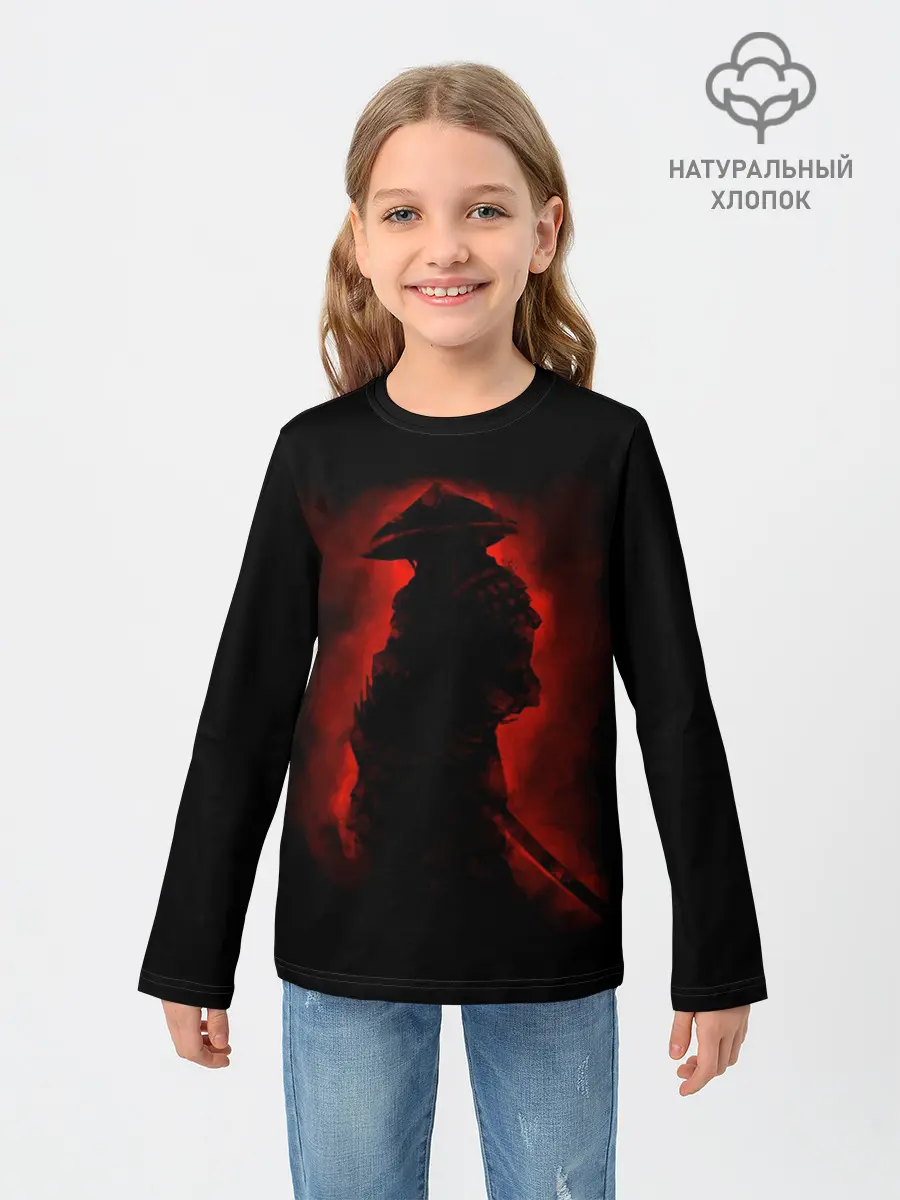 Детский лонгслив / Samurai