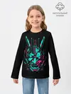 Детский лонгслив / Cyber Samurai