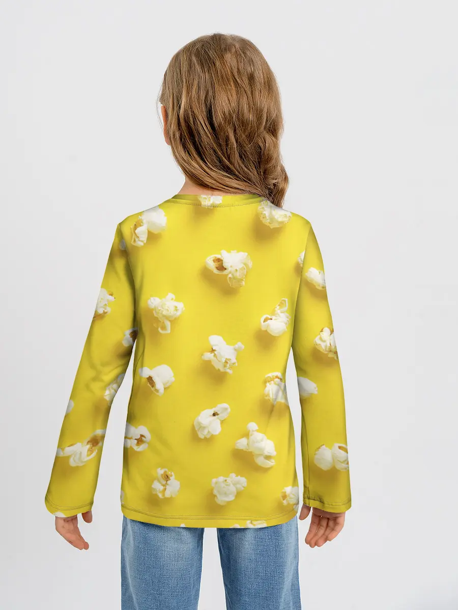 Детский лонгслив / Попкорн