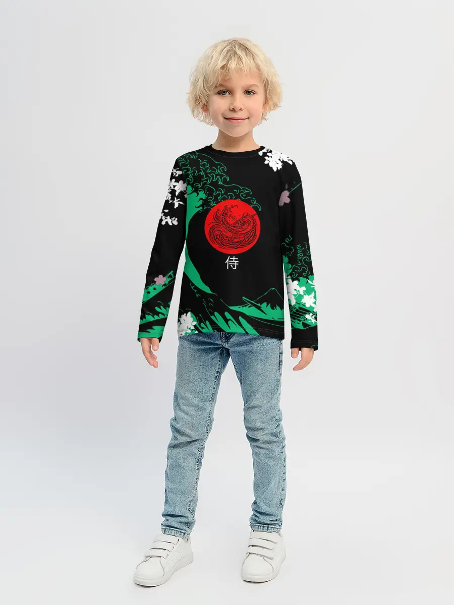 Детский лонгслив / Japanese style
