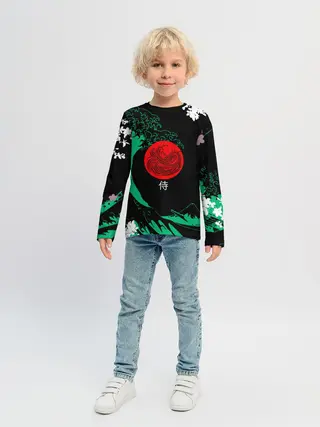 Детский лонгслив / Japanese style