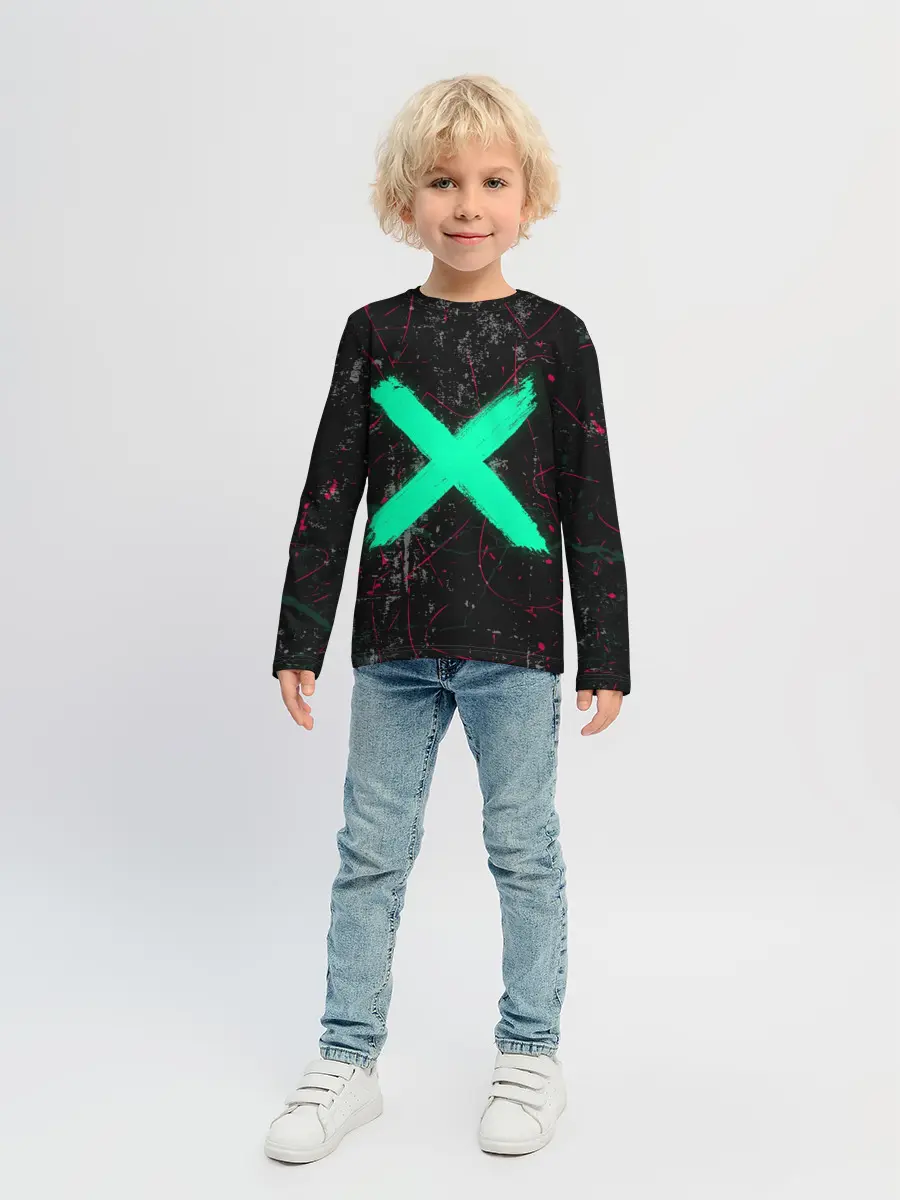 Детский лонгслив / Silence