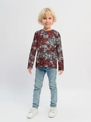 Детский лонгслив / Красные и Белые самураи