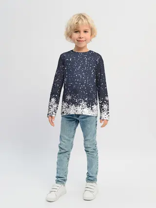 Детский лонгслив / Атмосфера нового года