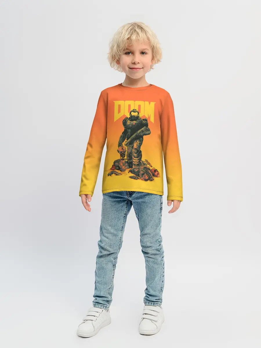 Детский лонгслив / Doom