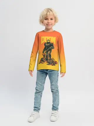 Детский лонгслив / Doom