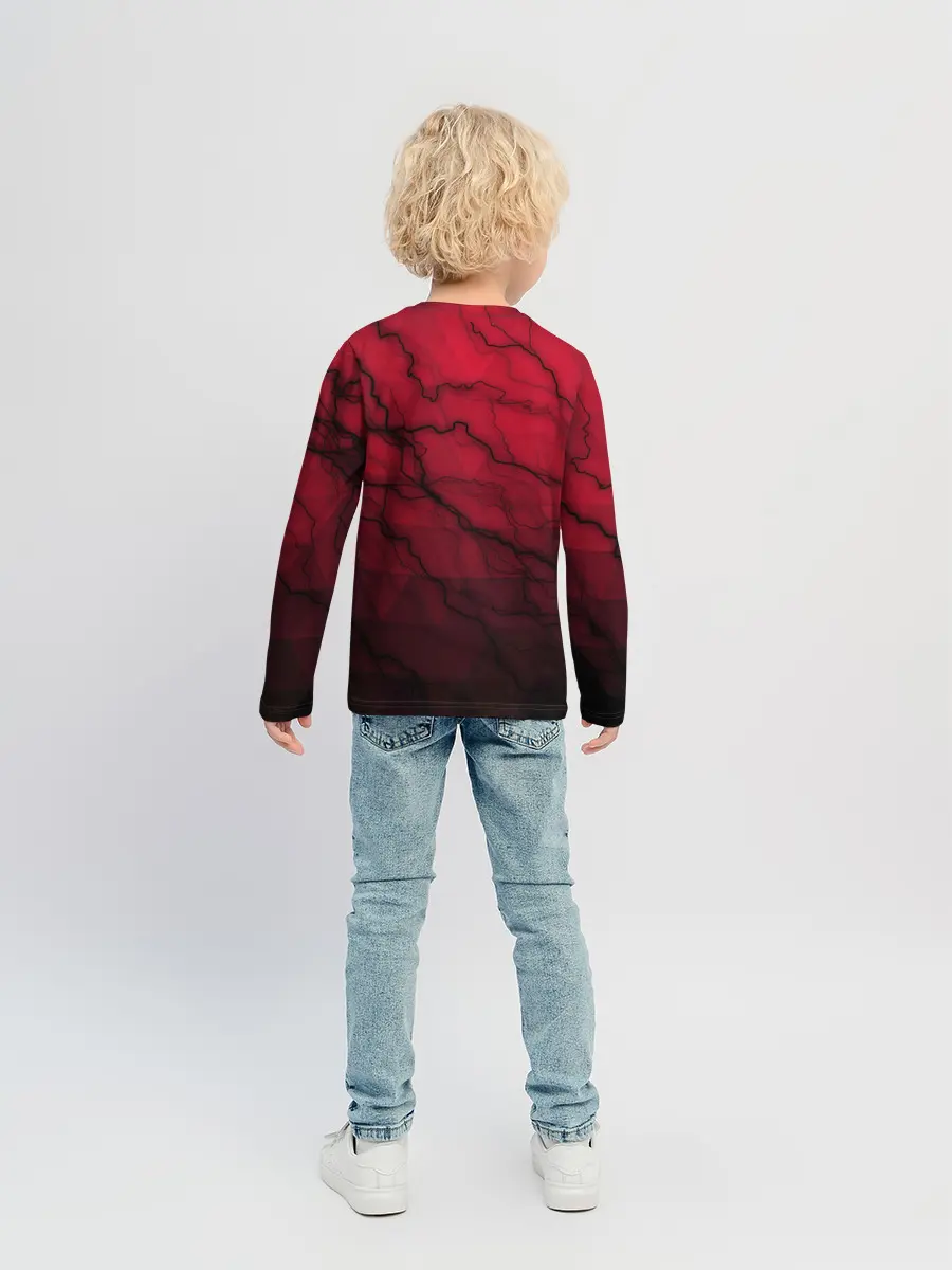 Детский лонгслив / Among Us Game.