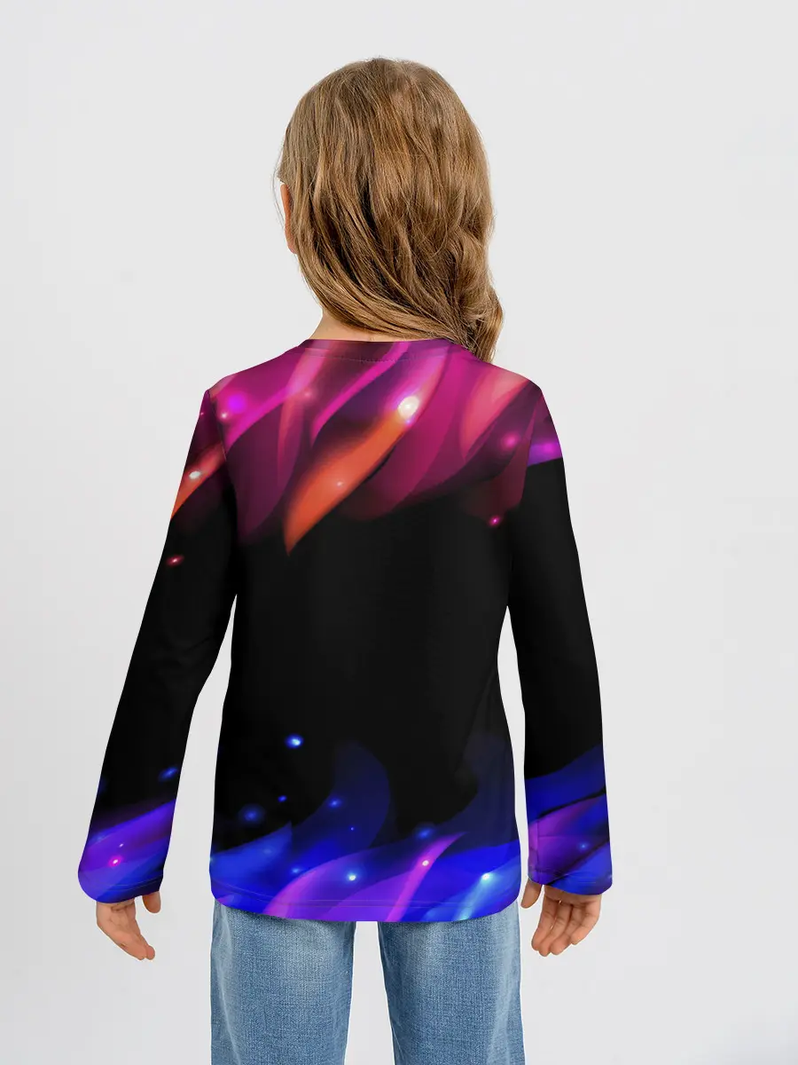 Детский лонгслив / Pink Among Us.