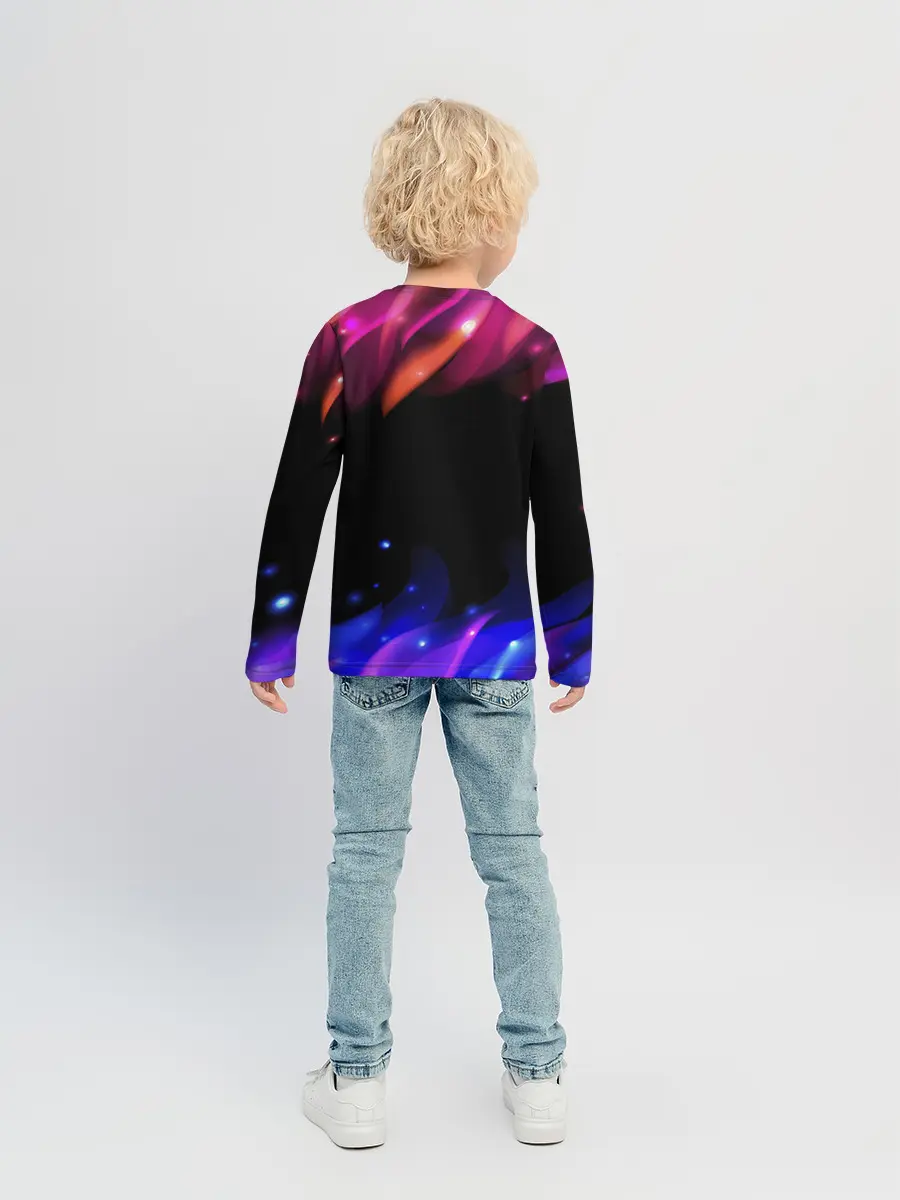 Детский лонгслив / Pink Among Us.