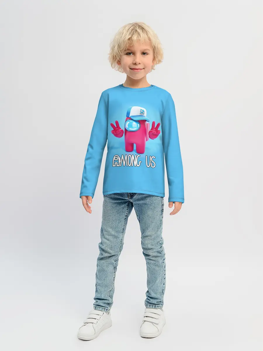 Детский лонгслив / AMONG US