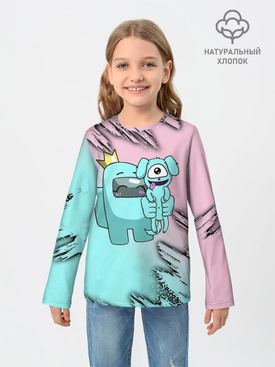 Детский лонгслив / AMONG US