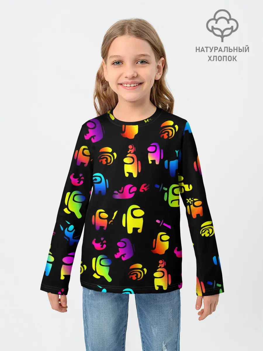 Детский лонгслив / AMONG US