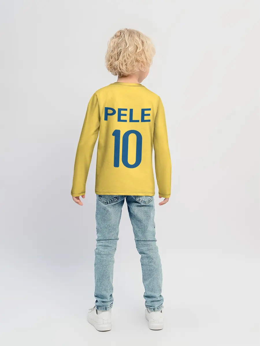 Детский лонгслив / СБОРНАЯ БРАЗИЛИИ ПЕЛЕ