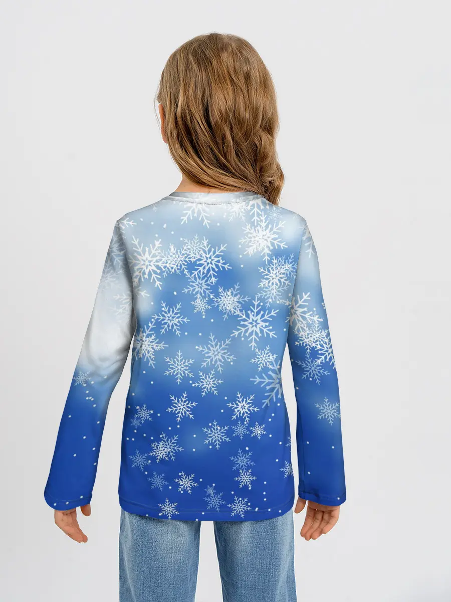 Детский лонгслив / НОВОГОДНИЙ ПИКАЧУ