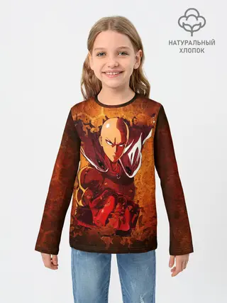 Детский лонгслив / Огненный ВАНПАНЧМЕН
