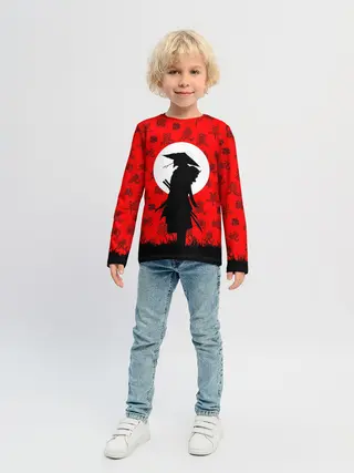 Детский лонгслив / САМУРАЙ