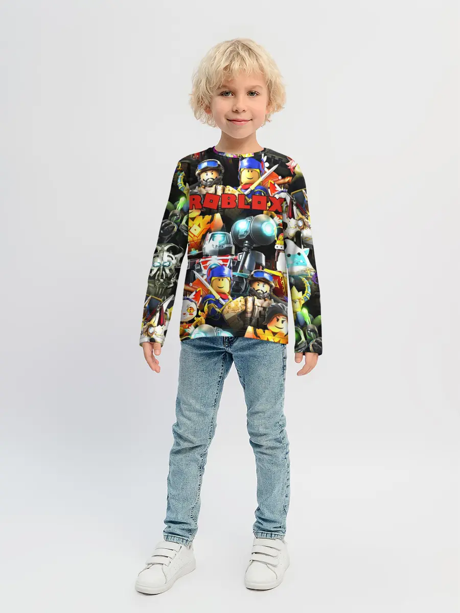 Детский лонгслив / ROBLOX